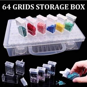 64 Grid Storage Container for Arts & Crafts